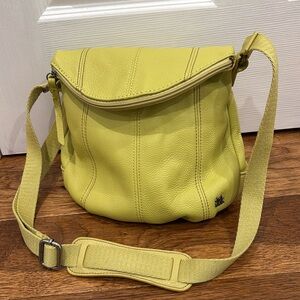 The Sak Yellow Green Shoulder Crossbody bag